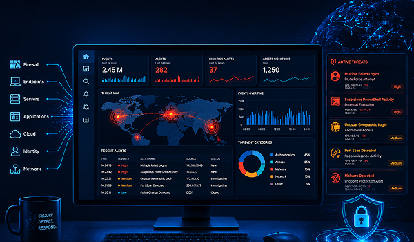 SIEM-Threat-Monitoring