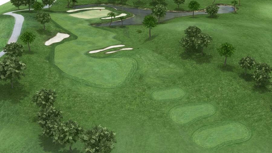 Golf Course 3D Modelling and Rendering Layout Company
